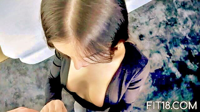 Sasha Rose - amateur skinny sasha rose gets fitted for the job Fit 18