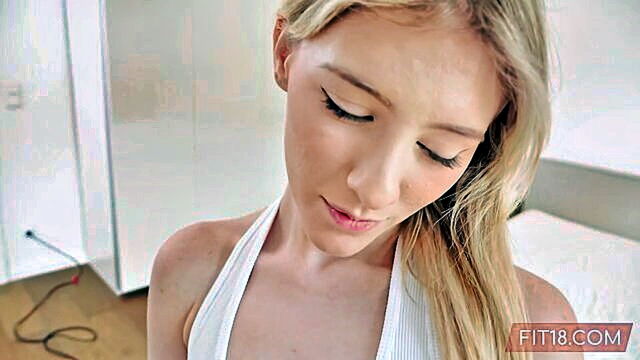 Melody Marks - melody marks sensual 60fps closeup in melody fit teen series