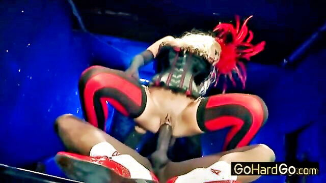 brooklyn blue - biomechanical fuck on billiard table