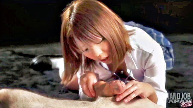 rion karina schoolgirl pussy : Handjob Japan