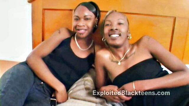 threesome, porn video, black girl - black girlfreinds threesome porn