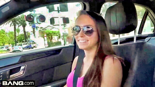 blowjob, hardcore, brunette - internal cumshot ashly anderson