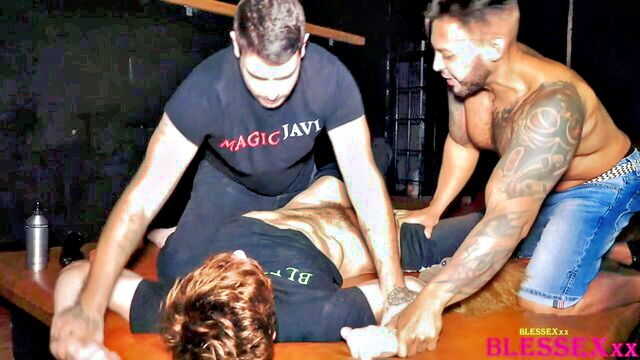 Magic Javi, Viktor Rom, Drew Dixon - viktor rom interracial action