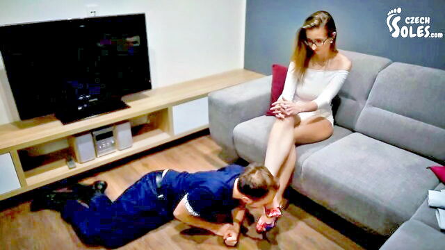 high heels, feet sniffing, foot fetish - czech soles daniela heels footwear