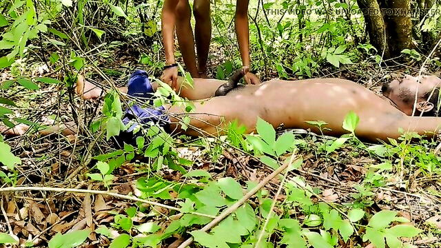 graju1244 - indian teen gets fucked in jungle