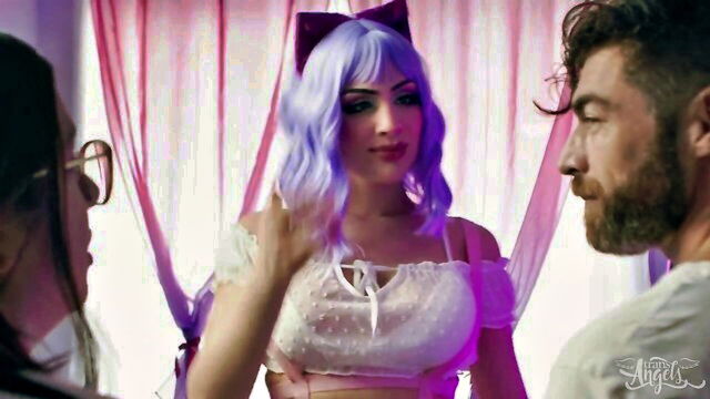 ahegao, anal, average dick - anime ahegao porn