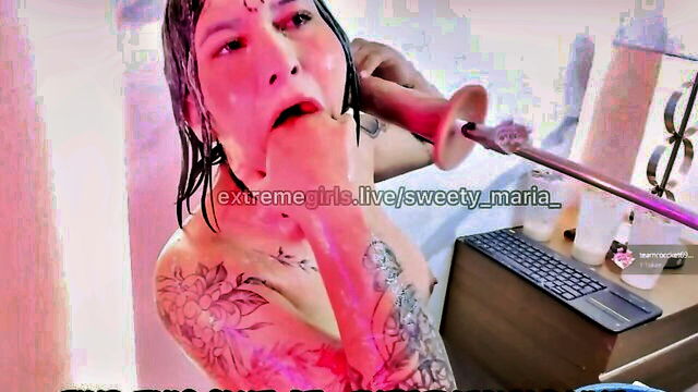 puke, deepthroat, extreme girls - brutal deepthroat soul out