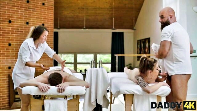 euro sex, daddy4k, dad - daddy4k massage fuck