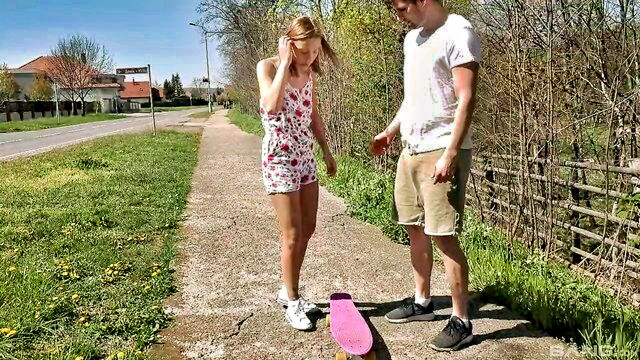 poppy pleasure - bang poppy pleasure outdoor fuck