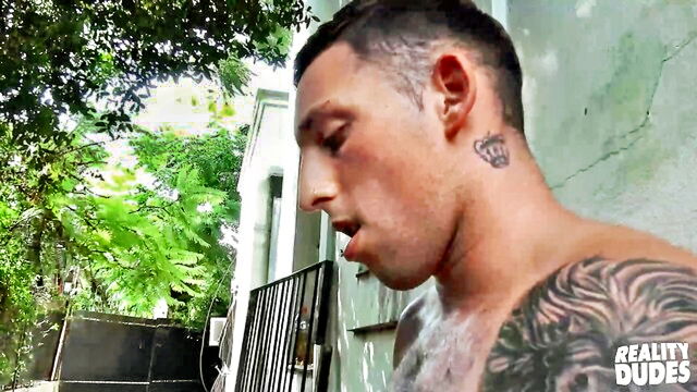 gay, public, realitydudes - dreadlock twink ass fuck