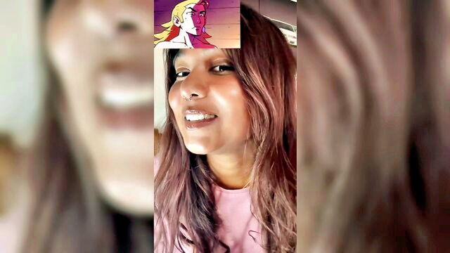 petite, indian, hentai reaction - petite indian reacts to lithica