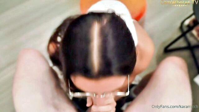 blowjob facial, facial pov, hooters waitress - hooters waitress blowjob facials