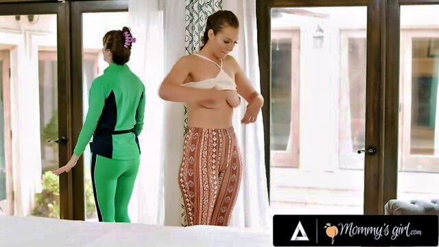 big tits, mom, lesbian - lusts clients body vid