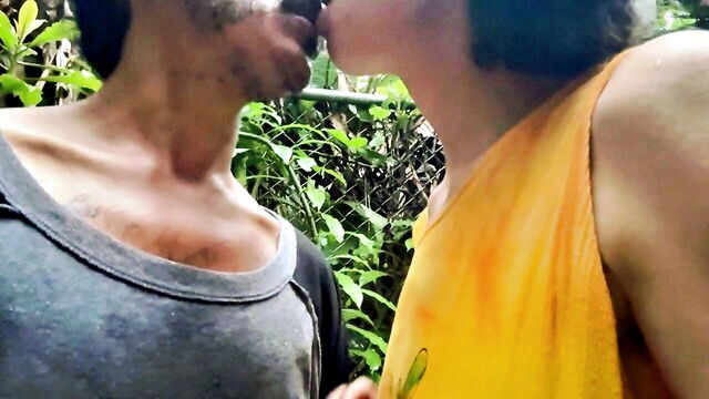 blowjob, amateur, cumshot - public porn with huge dick