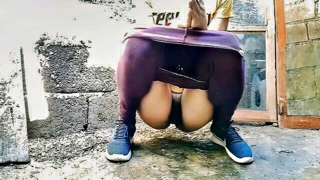 amateur, babes, asian - wild public pee video