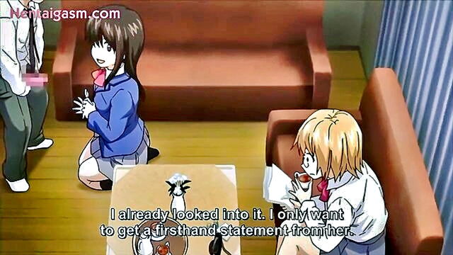 hentai, brunette, cumshot - three hentai babes and their sexual desires