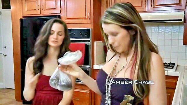 Lily Carter, Courtney Cummz, Lily - lesbian babes with big asses indulge in solo play