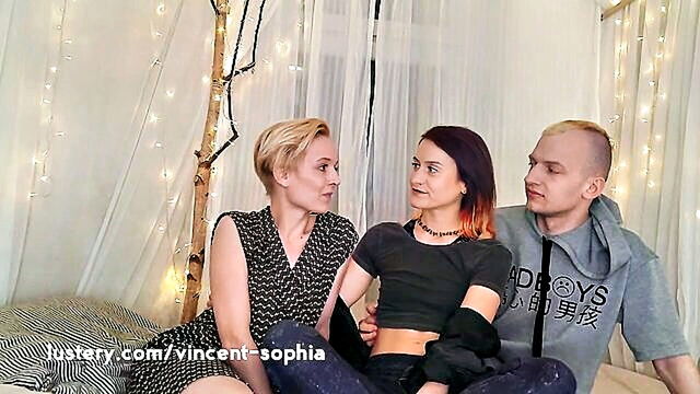 amateur couple from germany explore their sexual desires with a seductive friend in pov video : Lustery
