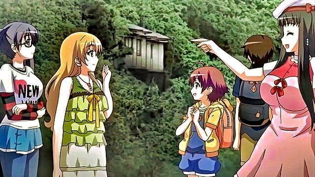 hentai anime, big tits, hentai - last drink leads to steamy hentai anime action