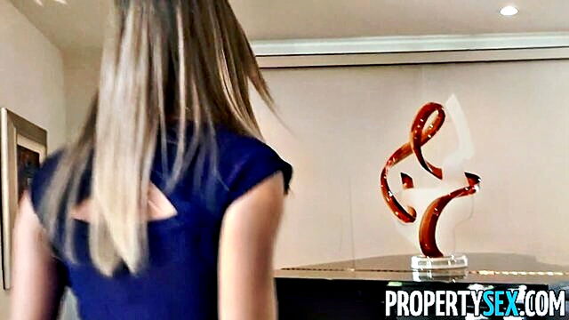 Anya Olsen - real estate agent anya olsen persuades homeowner to sell his home through erotic acts Property Sex