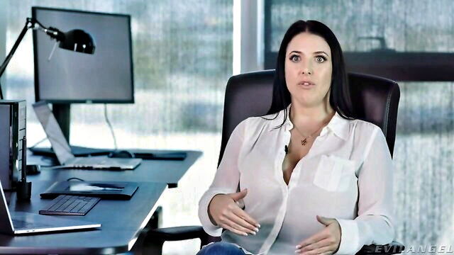 humiliation, deepthroat, evil angel - angela white evil angel