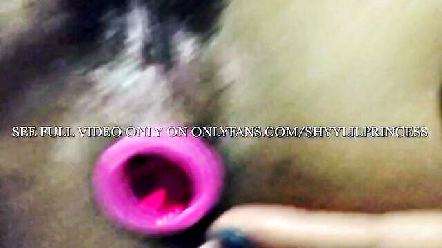 shyylilprincess - ebony milf toy play
