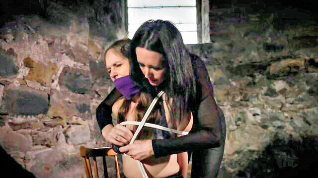 porn videos, lesbian porn, porn video - lesbian rope play