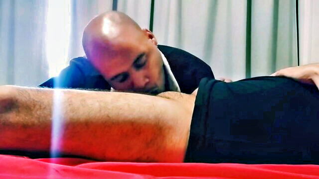 gay hetero, mamada, str8 - department chief demands the dick of hidden employee