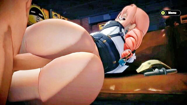 massarettt, looking back, bracelet - animation no bg yanagi remote view
