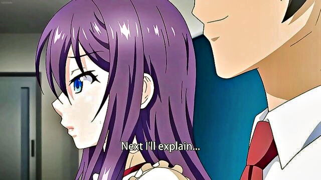 in the back, in the, busty anime - busty teacher handjob classroom