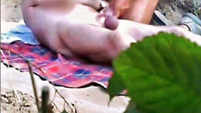 beach, amateur, fisting - stranger fingering in the dunes