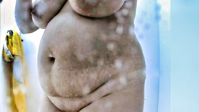 fat, amateur, mature - fat shower spy amatuer