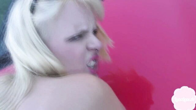 public anal with german teen