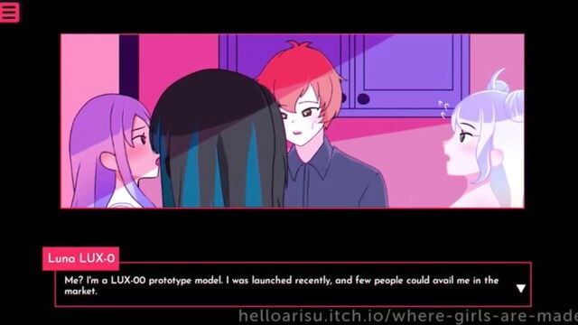 anime, dating sim, adult - wgam lunalarachel we love gamers