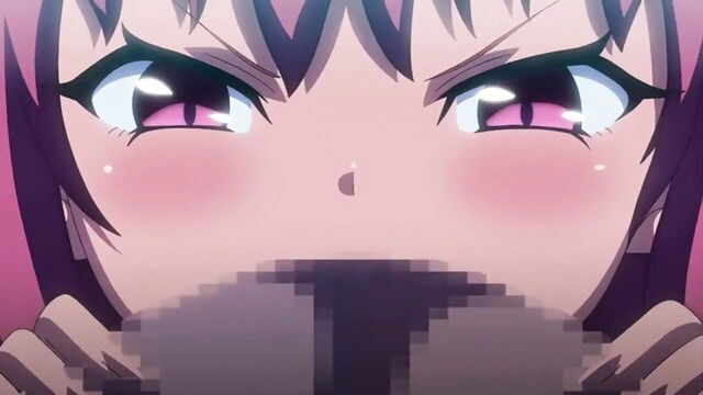 fantasy, shaved pussy, huge tits - hentai gangbang hero scene