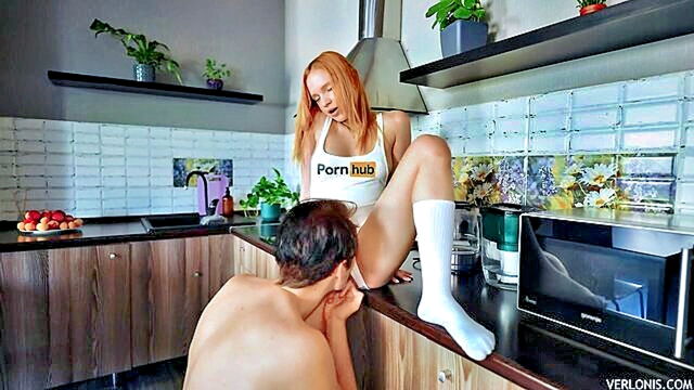 18 year cute girl, anal, asshole - a short and slender married woman allows her significantly taller partner to penetrate both her rear and vagina in the culinary setting of their kitchen on august 16 2023