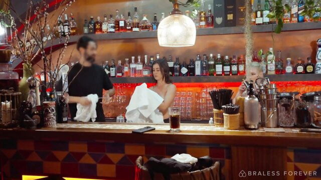 erotic, sexy, nude - flashiest bartender in town