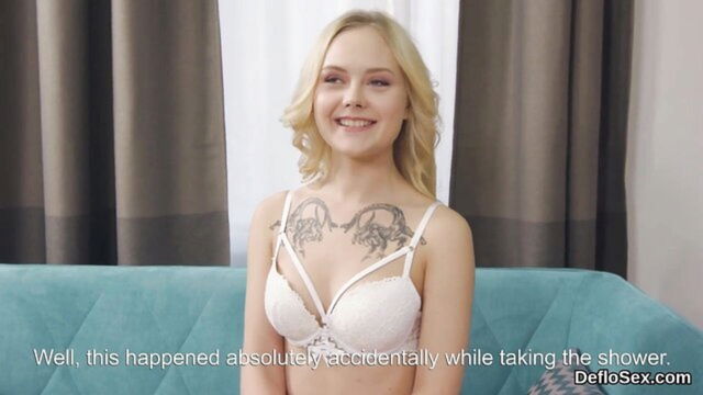 deflowering, teens, virginity - fingered teenie vagina