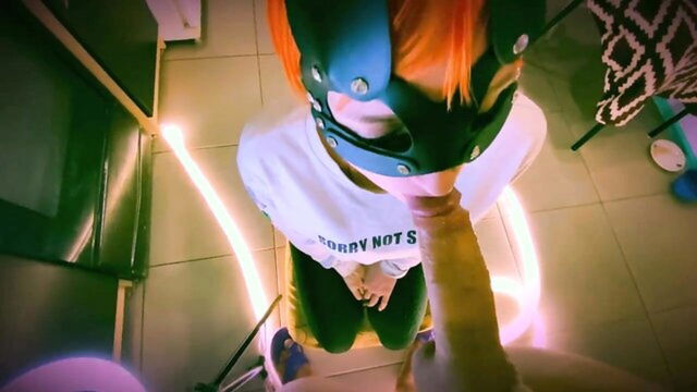 best blowjob, amateur teen (18+) blowjob, blowjob cum in mouth compilation - redhead girl calms with blowjob