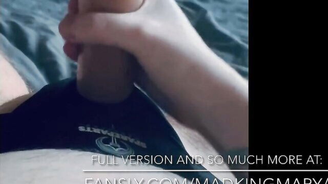 pov, amateur, big cock - genderfluid trans stud jerking