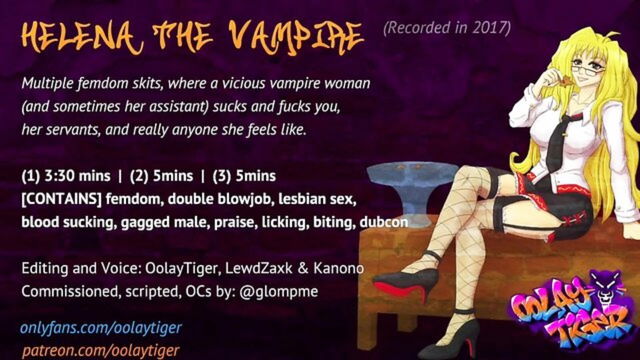 kink, bdsm, rough - erotic audio vampire play