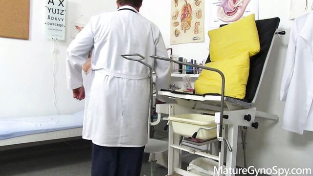 big tits, blonde, close-ups - sister in law gynecologist exam