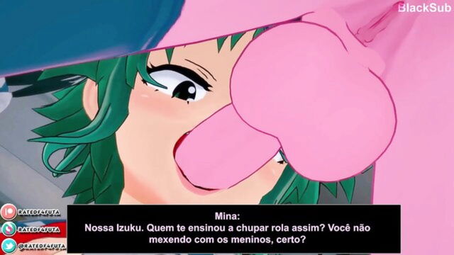 ursula callistis (little witch), towel, misha necron (maou gakuin) - dekus quirkless compensation legendado