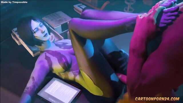 butt, cortana, halo - halo cortana cartoon porn