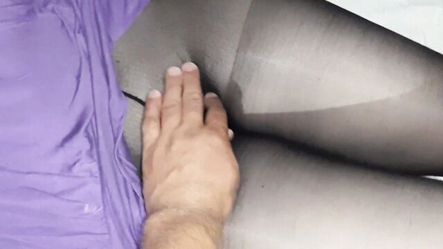 british, milf, amateur - spouse caught me out of pants