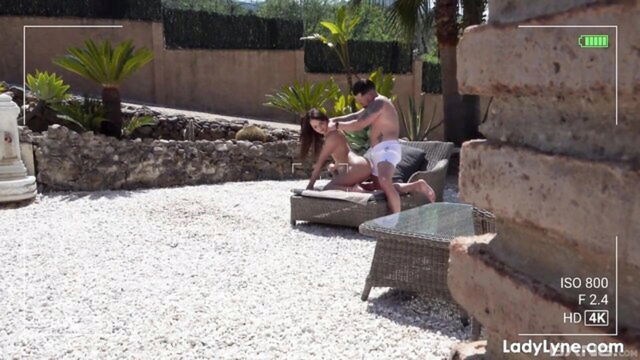 lady lyne - lady lyne outdoor sex