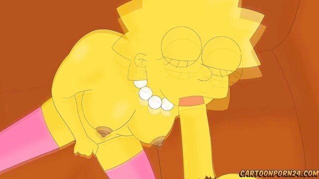 cunnilingus, cumshot, blowjob - simpsons porn parodies