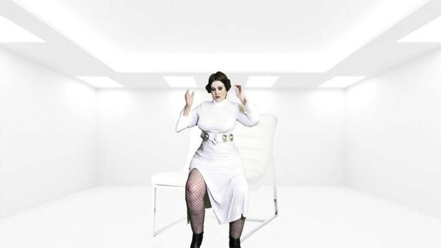grannies, blowjob, hardcore - princess leia dark side fucking