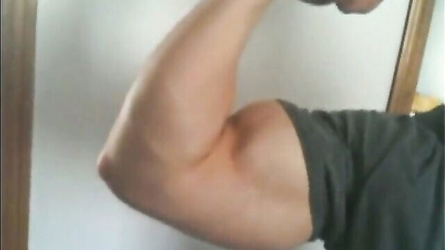 fetish, bicep, flexing - flexing bicep video