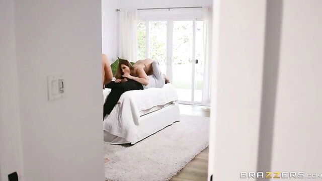 angela white, keiran lee, siri - wild blowjob video with angela white